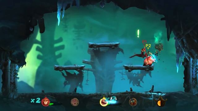 Прохождение Unruly Heroes Часть 2: Хрустальные пещеры