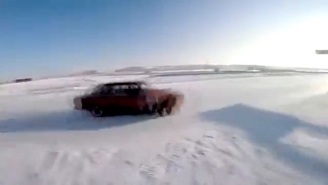 Сумасшедшая постановка Чивчян, Идиятулин, Понкратов Drift на льду нереальная скорость Run