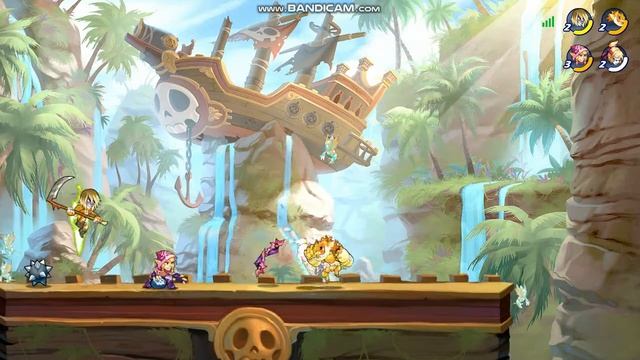 играю с другом в BRAWLHALLA