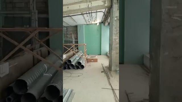 Помещение условно готово к замерам