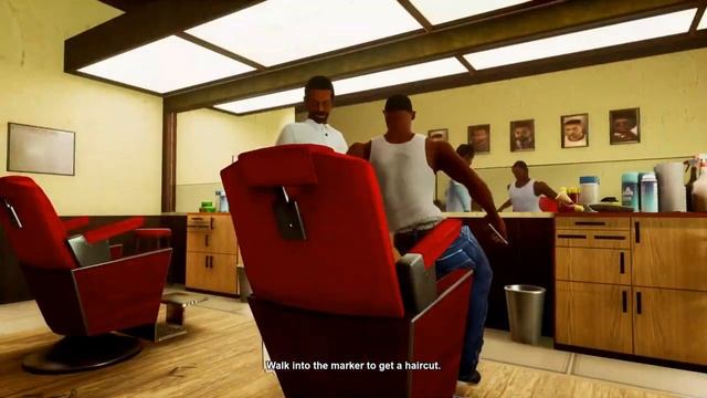 Gta San Andreas DE Ep 1 прическа, графити ,дилъри, и престрелка.