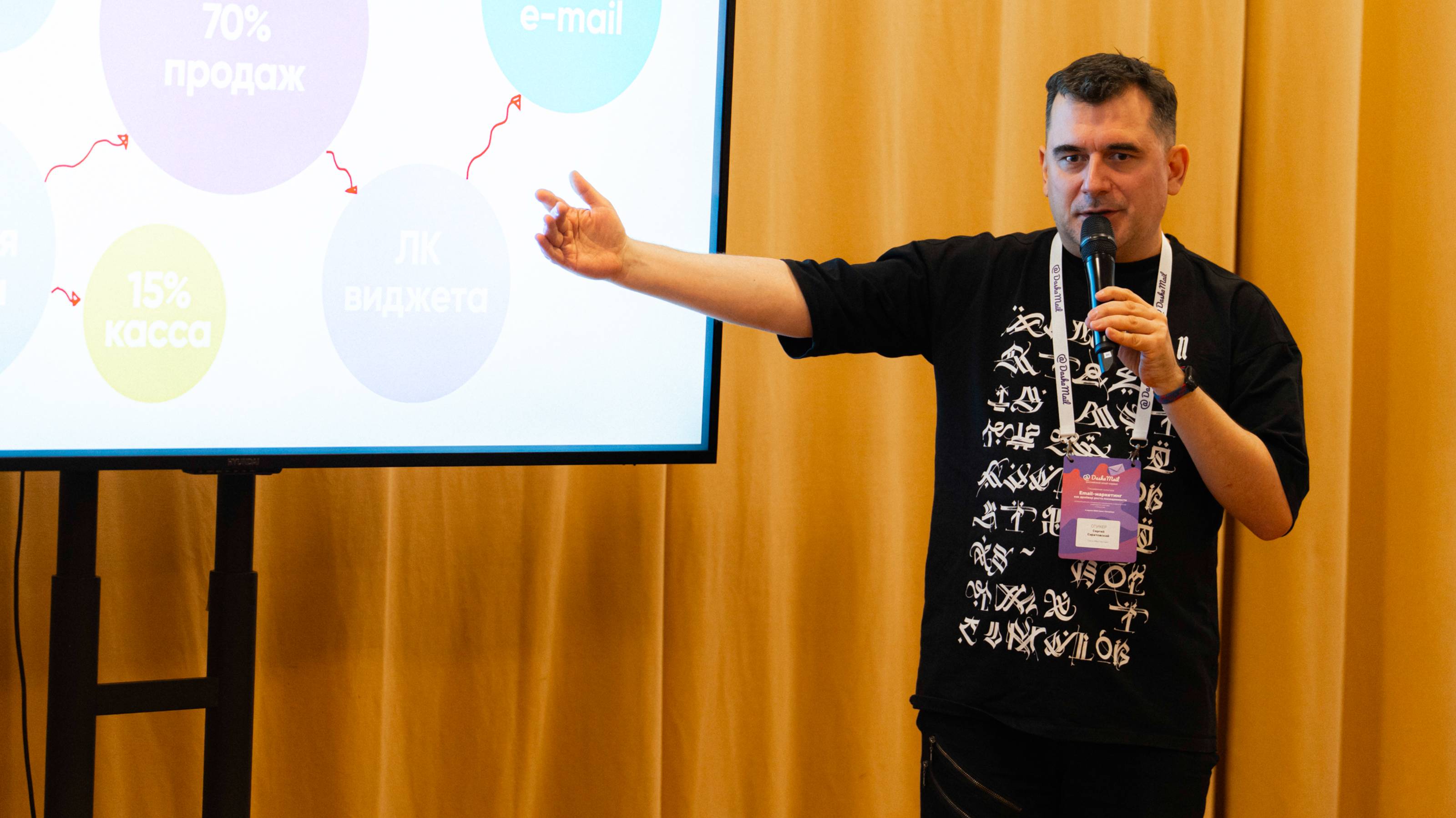 Отзыв о DashaMail от Сергея Саратовского, маркетолог театра “Мастерская”