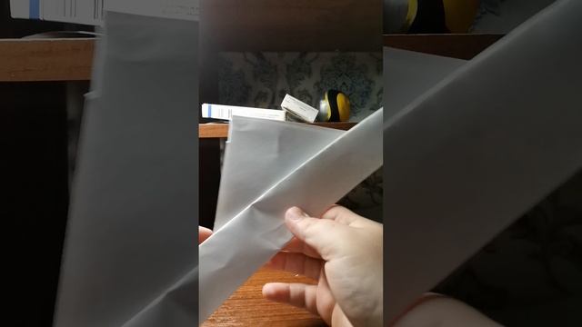 летучка из бумаги