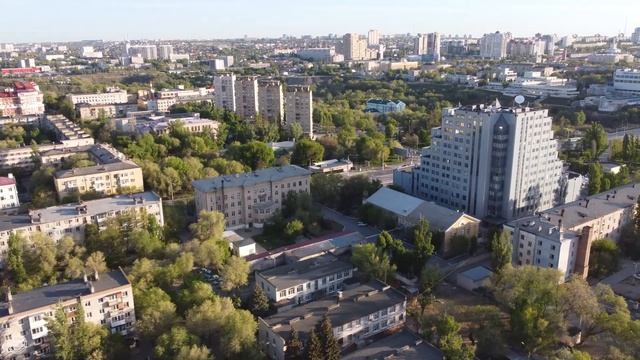 Волгоград. Полет дрона