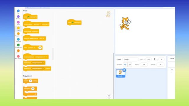 Scratch. Вчимося малювати. Лінійні алгоритми