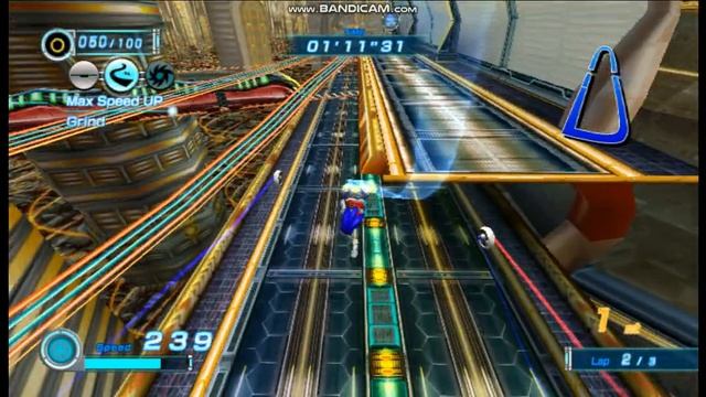 я играю Sonic Riders Zero Gravity Regravitified