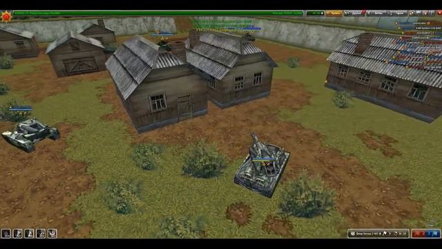 Танки Онлайн. №130. Старались как могли+1 голд и чуть-чуть истерики:D