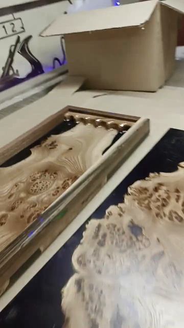 заливные нарды,каповый карагач,с эпоксидной смолой.