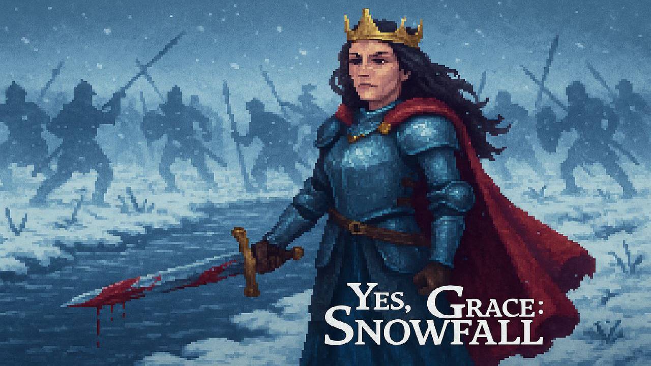 Река Янтарь залита кровью Королева вступает в бой!  Yes Your Grace: Snowfall 13
