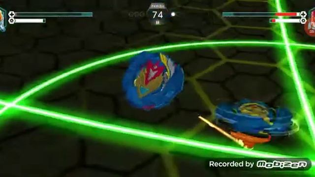 Играю В Бейблейд Бёрст НА телефоне