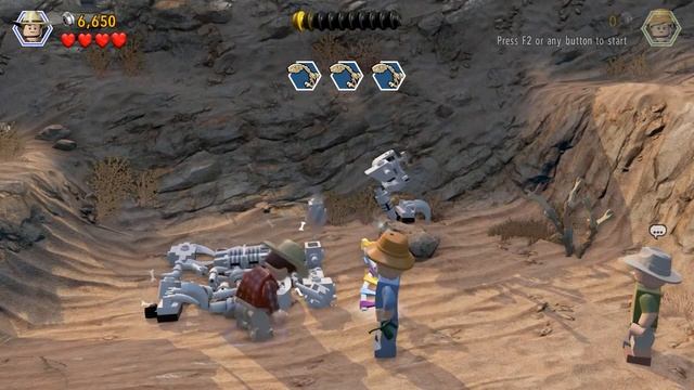 играем в LEGO Jurassic World 1 серрия