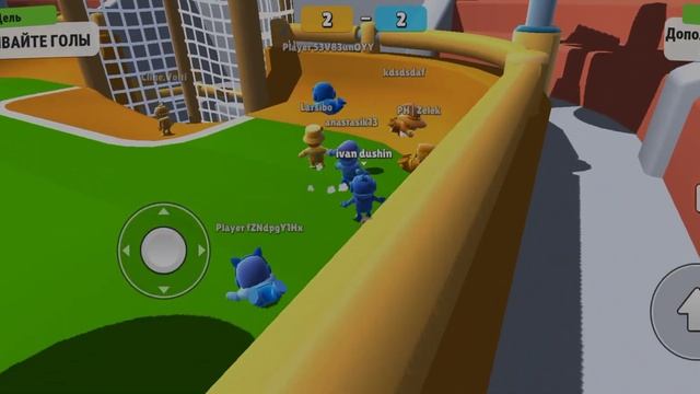 первое видео по игре Stumble Guys