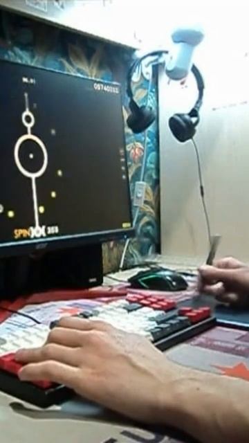 Поставил первые 400пп в Osu!