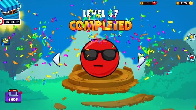 БОСС напал на несносный красный шарик ! Новая игра про несносный шар Red Ball 4 от Спуди !
