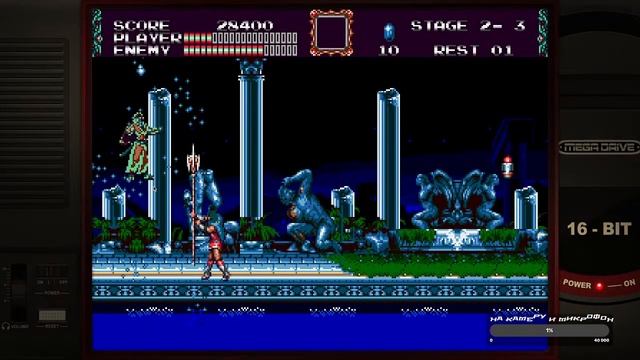 [SEGA MEGADRIVE] Castlevania: Bloodlines - прохождение
