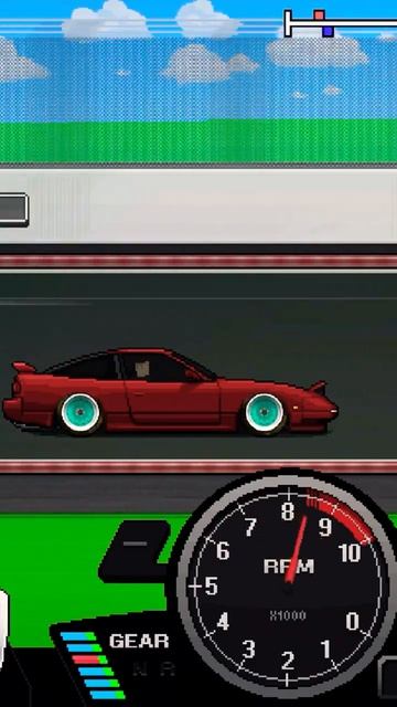 Pixel Car Racer #игры #гонки #супра
