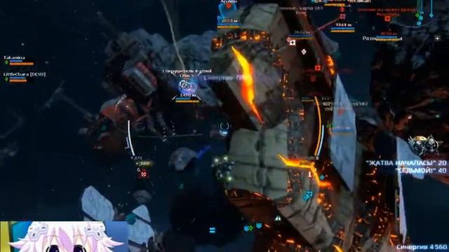 Star-conflict. Gameplay T3. Совместная игра с листом на вражеском респауне.