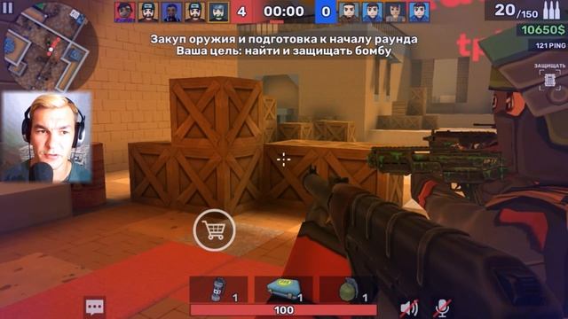 СНАЙПЕР ОТ БЕДРА  Pixel Gun 3D  Весёлый Steam 25