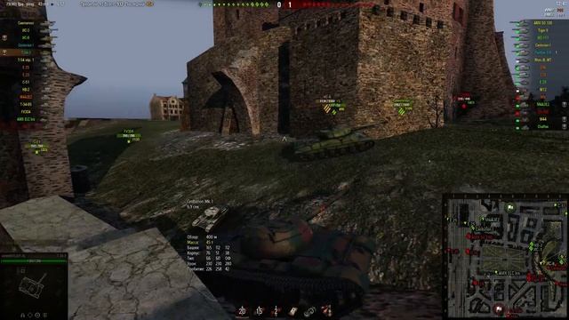 Обычный бой на Т-34-3
