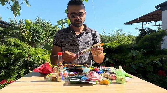 Распаковка Китайских Сладостей! #товарыизкитая #unpacking