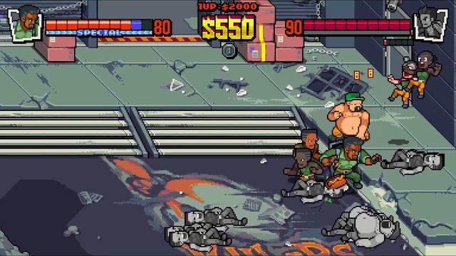 Пиксельное безумие прямиком из 90-х ! / Double Dragon Gaiden: Rise Of The Dragons [PC 2023]