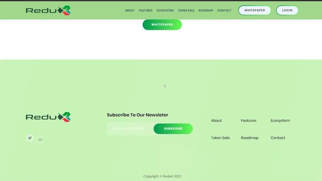 Landing Page + кабинет для ICO\IDO.