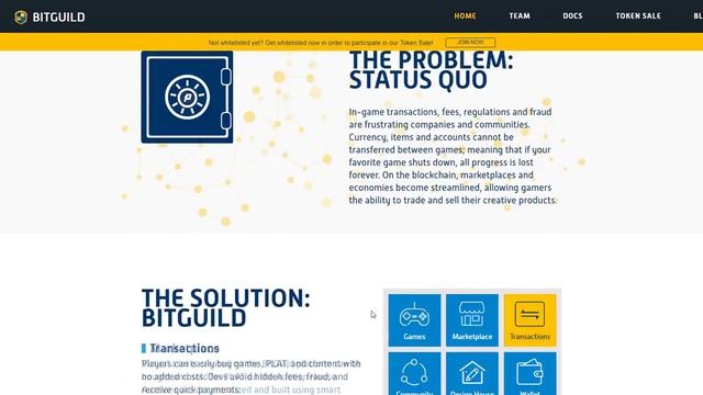 Bitguild - ICO / Обзор 2020