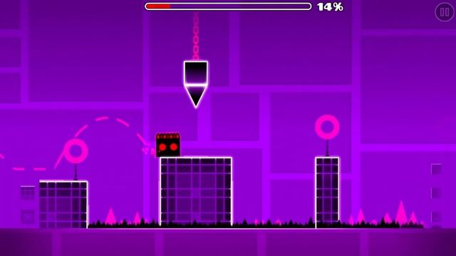 Прохожу уровень в Geometry dash:Base After Base