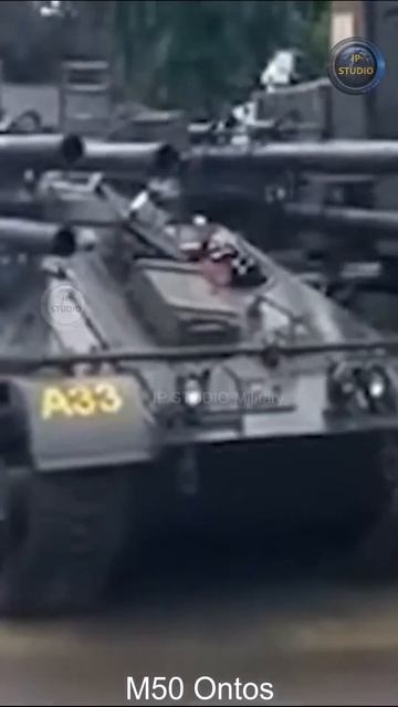 М50 Ontos - необычная противотанковая САУ США из 1950-х годов.