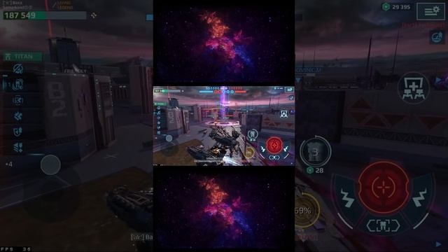 LEADERBOARD TITANIC EFFORTS War Robots #warrobots #варроботс #gameplay #wr #shorts