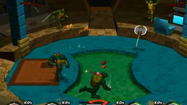 Крутой файтинг TMNT Mutant Melee (4 часть) (за Рафа)