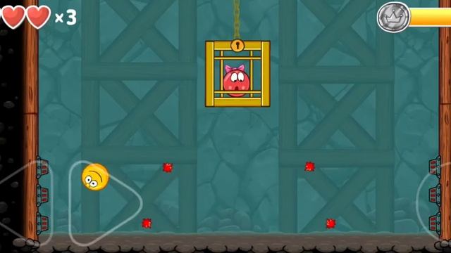 красный шарик 75 уровень