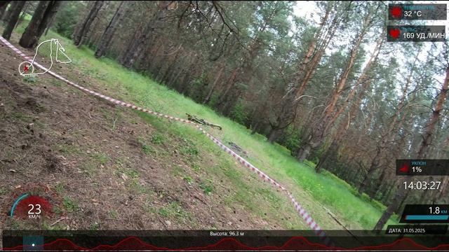 Песчаный трейл короткая версия