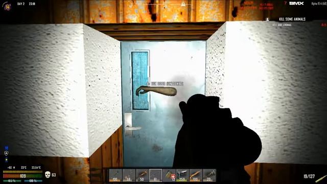 7 Days To Die Альфа 16 MOD WAR OF THE WALKERS Нашёл вертолёт