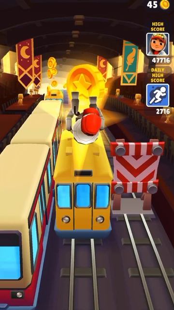 спидран с subway surfers