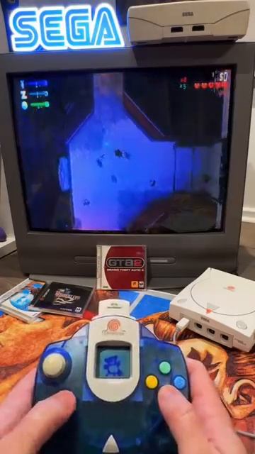 Sega Dreamcast Grand Theft Auto 2 #gta #gta2 #dreamcast #retrogaming #gaming #sega #retrogamer