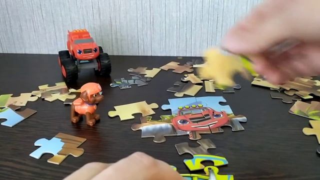 Зума и Крепыш собирают пазл Вспыш (демо версия)