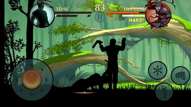 крутые битвы Shadow Fight 2