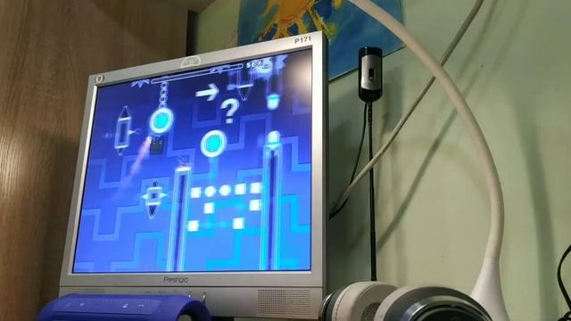 Прохождение уровня Noobaman Adventures в игре Geometry Dash