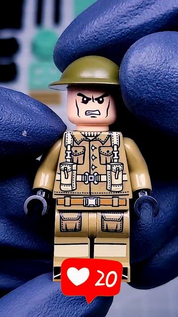 ⚠️FAKE LEGO! How I Make Unofficial LEGO WW2 Military Army? SEMBO Block Set Speed Build ЛЕГО 레고 レゴ 乐
