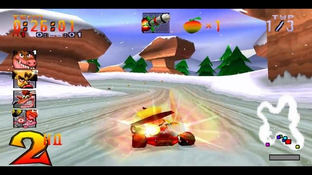 Crash Team Racing на 101% #58: Red Gem Cup.