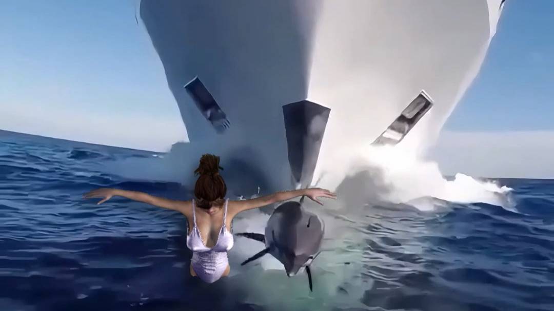 на теплоходе