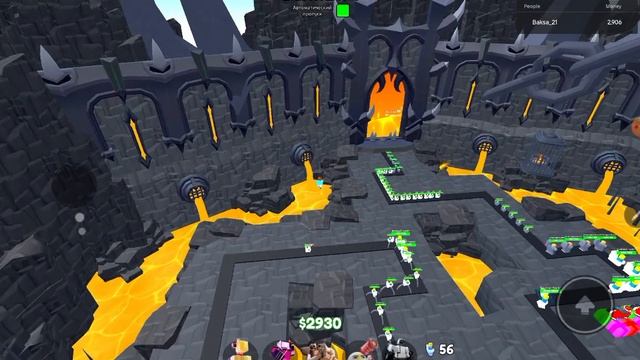 играю в бесконечный режим только инженерами и одной хилкой #ROBLOX
