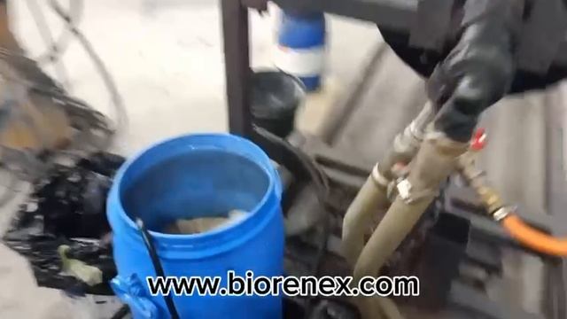 Промыть коландровый  вал от масла. Технология Биоренекс +79869075329