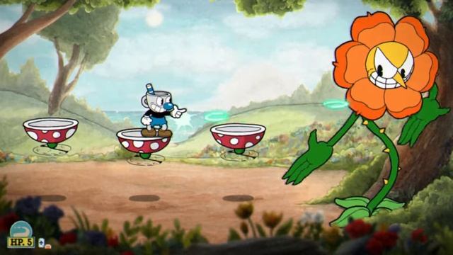 Cuphead ранг S Грозная Гвоздика (Cagney Carnation)