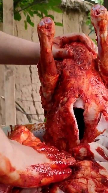 4 часа жарки целого барана в тандыр