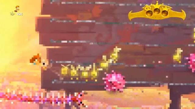 80 - Rayman Legends - Вечеринка живых мертвецов - Безумные мексиканские мотивы, 8-бит версия