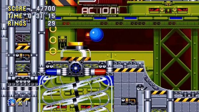 Sonic Mania Plus прохождение Chemical Plant