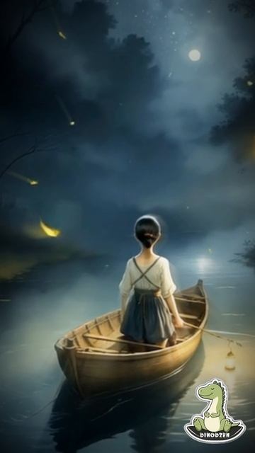 Девушка на лодке