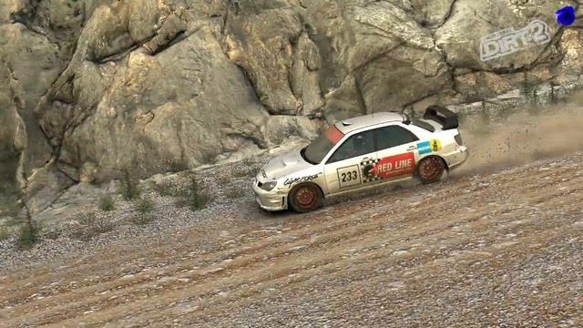 Dirt 2 сер12 Хорватия, Слалом, Трасса у церкви